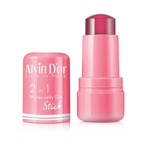 .Alvin D`or AD-59 Тинт стойкий 2 в 1 для губ и щек в стике water jelly tint тон 03