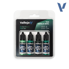 Vallejo True Metallic Metal - набор Dusken Green