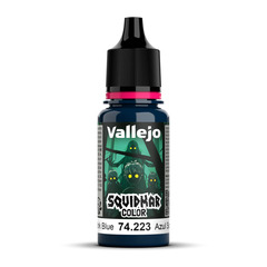 Vallejo Squidmar Color Mörk Blue — акриловая краска, 18 мл (74.223)