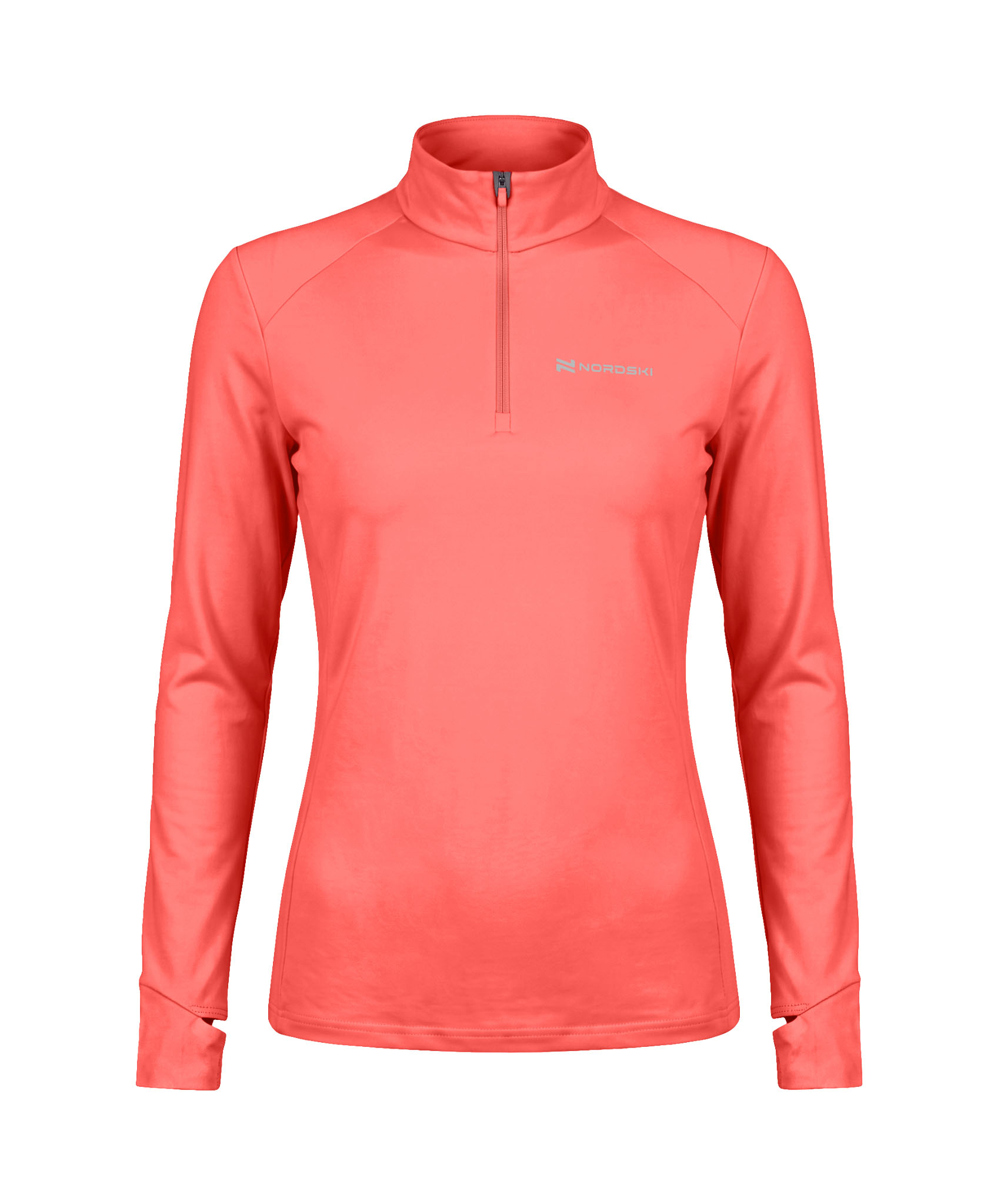 Женский утепленный лонгслив Nordski Warm 2.0 coral - 9