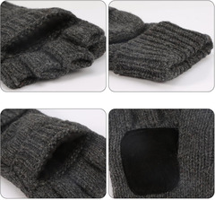 Варежки-митенки Skully MT-299 dark grey - 2