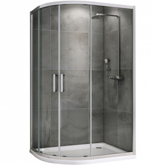 Abber Schwarzer Diamant AG01190 Душевой уголок, 100x90x195, цвет: хром фото