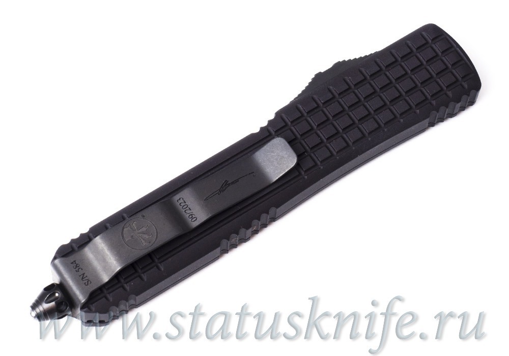 Нож Microtech Ultratech Delta SHADOW Frag Tanto 123-3UT-DSH