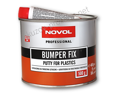 Шпатлевка по пластмассе Bumper Fix 0,5кг с отверд Новол 1171 Novol