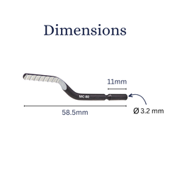 Лезвие для фаскоснимателя d.3,2мм MС-80 HSS Multi-Cutting CP GRATEX 22800