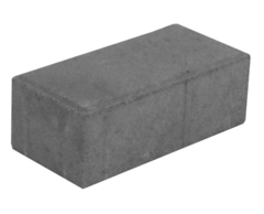 Брусчатка Кирпичик 200x100x80 мм серый
