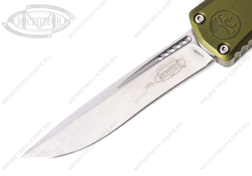 Нож Microtech 1705M-10OD Mini Hera Recurve Green