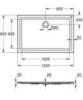 GROHE 39305000 Душевой поддон прямоугольный