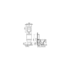 VitrA S50 9798B003-7201 Унитаз напольный с бачком с сиденьем микролифт