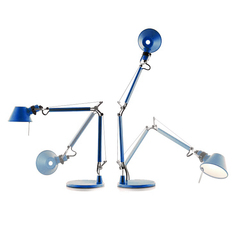 Настольная лампа Tolomeo Micro Table A011850 синий
