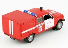 VAZ-2121 Lada Niva VIS-294611 Fire Engine 1:43 DeAgostini Service Vehicle #23