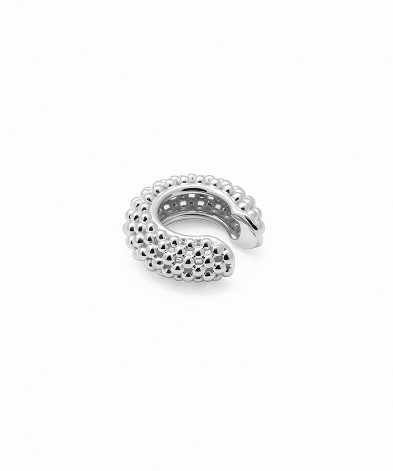 Кафф CURLY silver