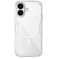 Прозрачный усиленный чехол от Nillkin с MagSafe для iPhone 17, серия Nature TPU Pro Magnetic Case