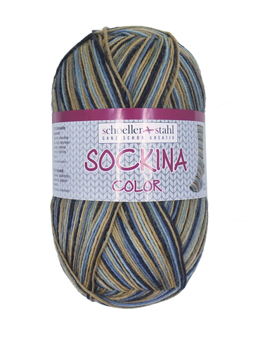 Fortissima Sockina Color 4-ply Classic Stripes 341