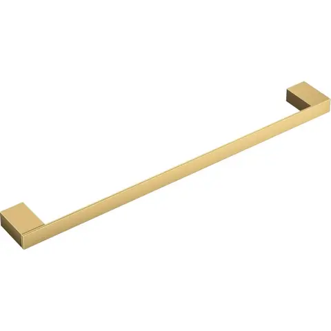 Boheme 10722-MG Полотенцедержатель длинный Qubic Matt Gold