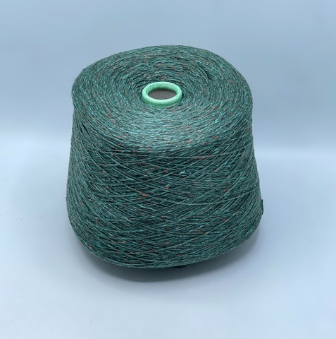Filcom, Tibet tweed 2/11 550м. 50%Як, 50%Шелк, Ель твид(123), 42084