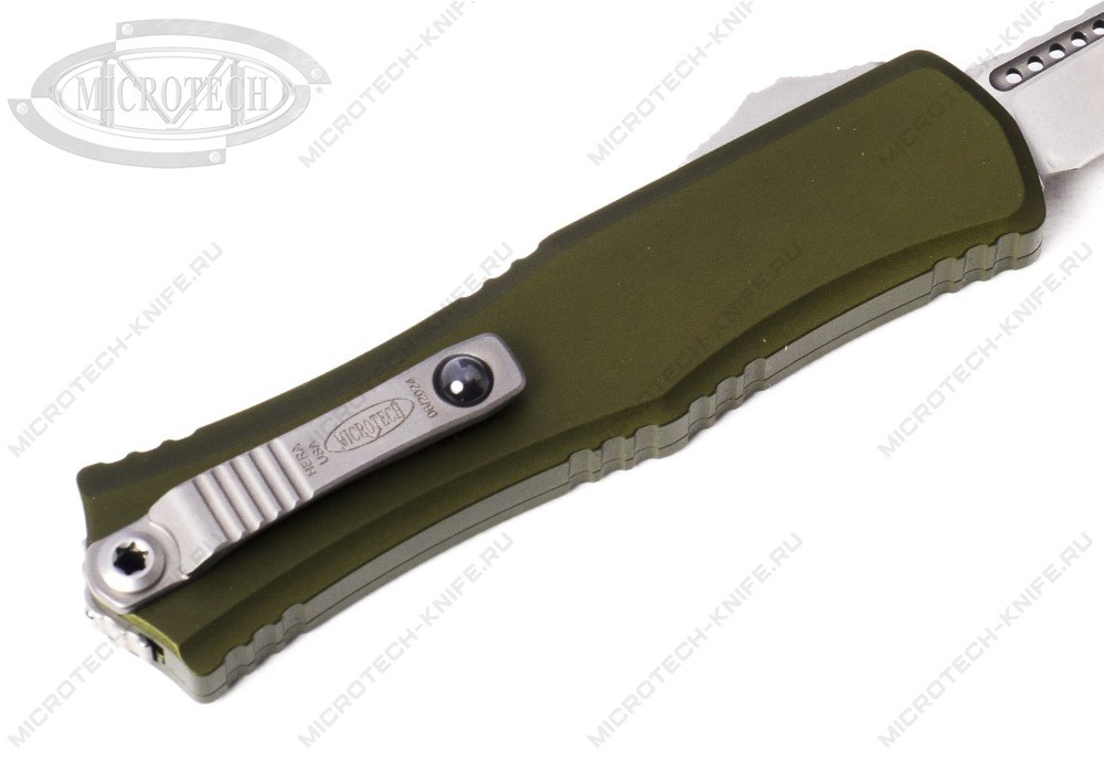 Нож Microtech 1705M-10OD Mini Hera Recurve Green
