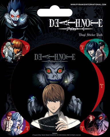 Стикерпак «Death Note»