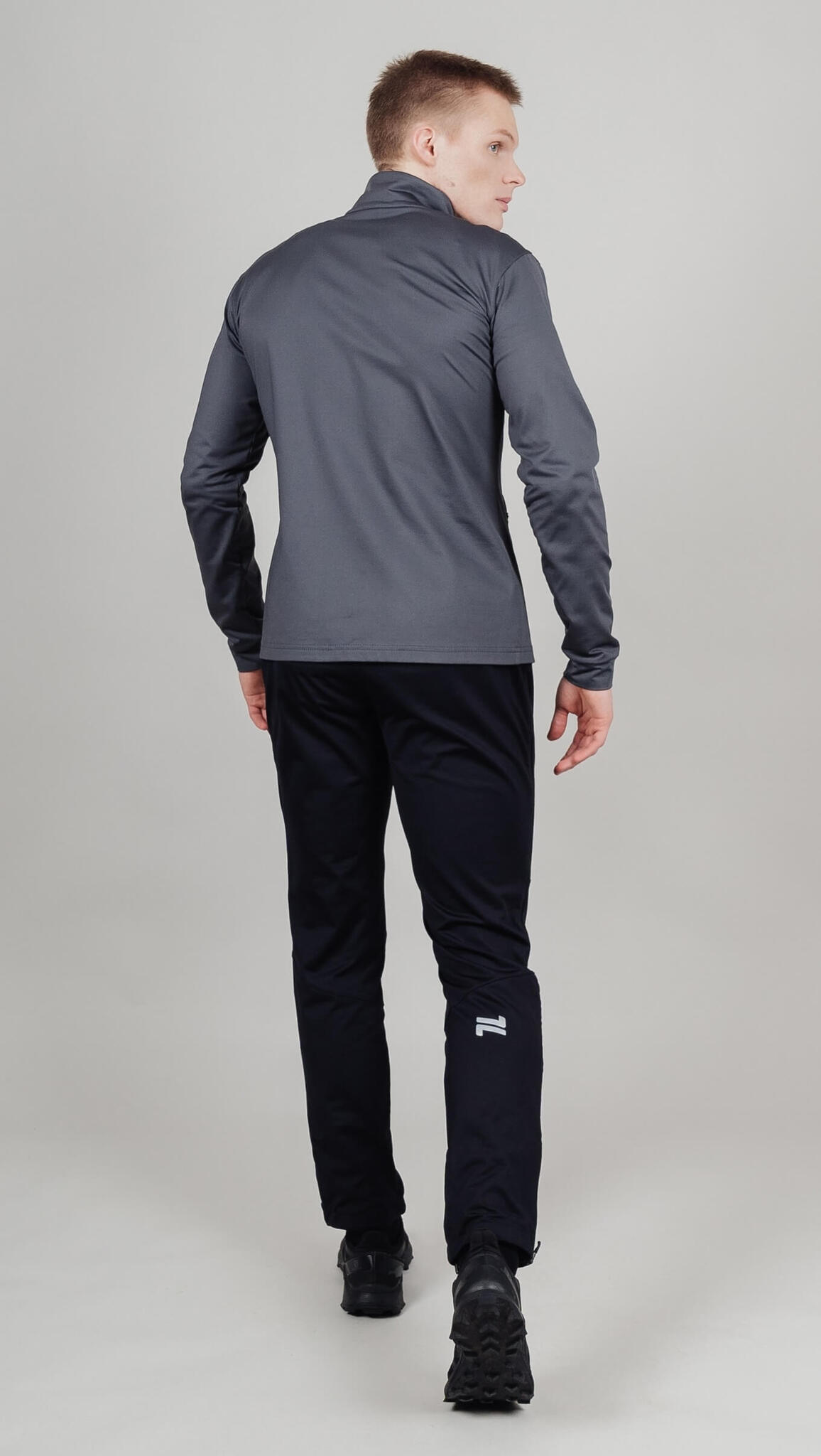 Мужская толстовка Nordski Layer графит - 7