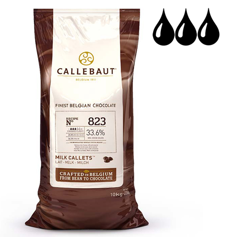 Шоколад Callebaut Молочный (823NV-595), 10 кг