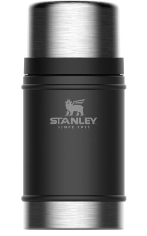 Термос для еды STANLEY "Classic 0,7L" , чёрный, 10-07936-004