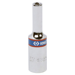KING TONY (327507M) Головка торцевая глубокая TORX Е-стандарт 3/8", E7