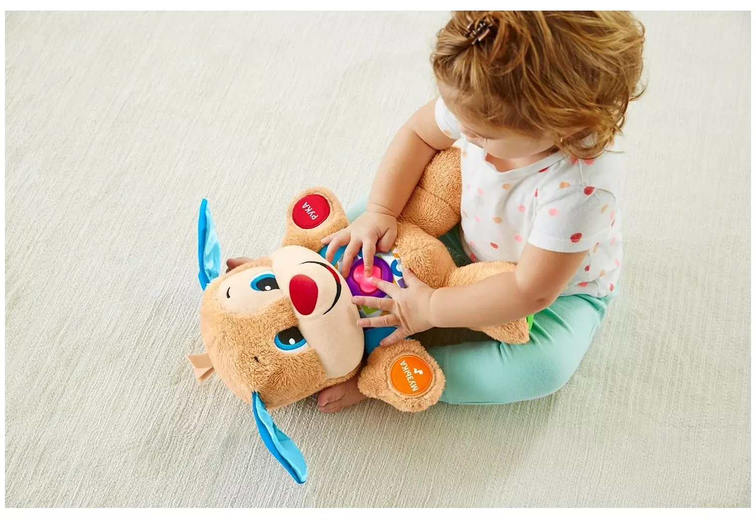 Fisher Price игрушка Ученый Щенок Первые слова