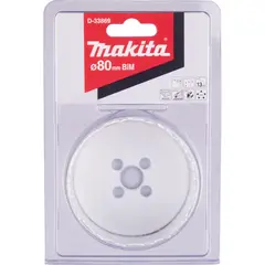 Биметаллическая полая коронка 80 мм Makita D-33869