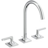 Ideal Standard Joy Neo BD144AA Двурукоятковый смеситель для раковины под 3 отверстия, с донным клапаном, 5 л/мин Chrome (Хром)