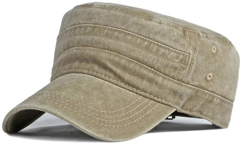 Картинка кепка Skully Wear S-98 khaki - 1