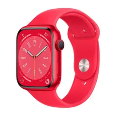 Умные часы Apple Watch Series 8 GPS, 45mm, Aluminium Case with Sport Band S/M, Red (Красный)