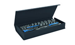 Набор головок 1/4"-1/2" в сумке 52 шт | Gedoretools.ru