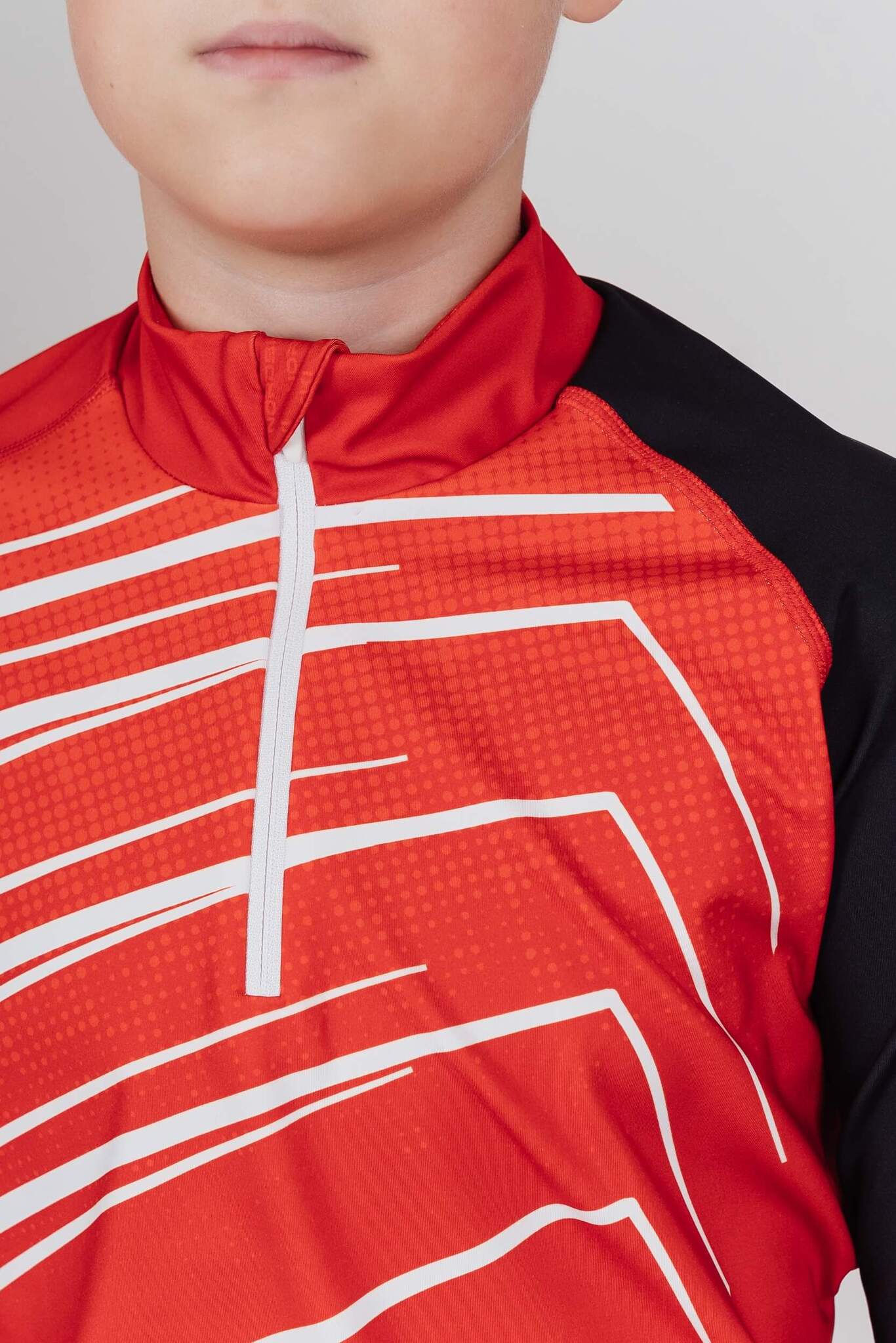 Детский и подростковый лыжный гоночный костюм Nordski Jr Pro red-black - 7