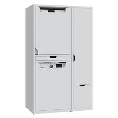Creavit CM2070.01.BB Шкаф для стиральной машины, цвет: белый фото