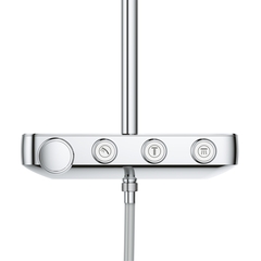 Душевая система с термостатом для настенного монтажа, GROHE Euphoria SmartControl System 310 Duo, хром, (26507000)