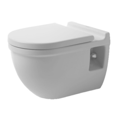 Duravit Starck 3 2215090000 Унитаз подвесной с вертикальным смывом, высота сиденья + 50 мм, 6,0л., 360x545мм, цвет: Белый фото