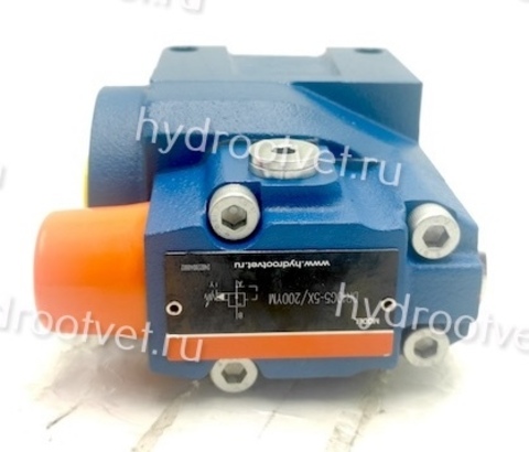 Фото DR10G5-5X/200YM - Редукционный клапан непрямого действия Ду10 с давлением регулировки до 200 бар, трубный монтаж G1/2, без обратного клапана