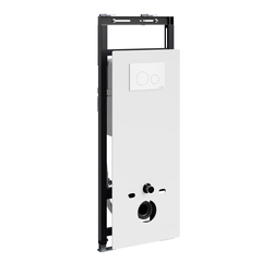 WasserKRAFT Salm 27TLT.010.ME.WH.WM02 Инсталляция для унитаза с клавишей фото