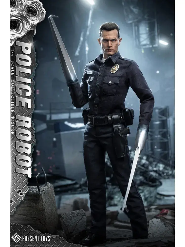 Фигурка T-1000 из фильма Терминатор 2 Судный день 1:6