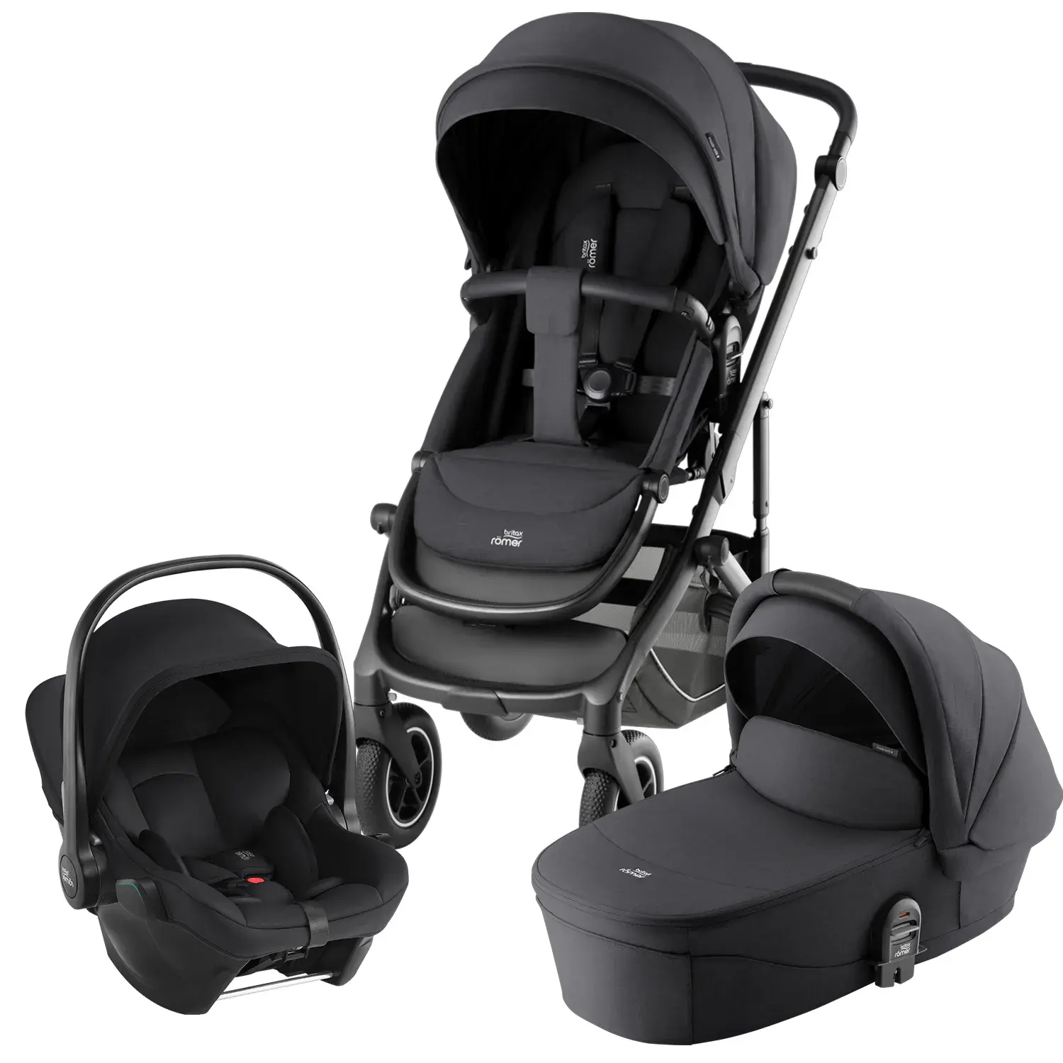 Britax Roemer Smile 5Z - 3 в 1 Коляска 3 в 1 Britax Roemer Smile 5Z Style Carbon Black britax_roemer_smile_5Z_carbon_black___baby_safe_core_space_black.webp
