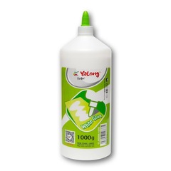 Клей ПВА Yalong, 1000 мл., "White Glue", с дозатором, 18 шт/уп., картонный бокс