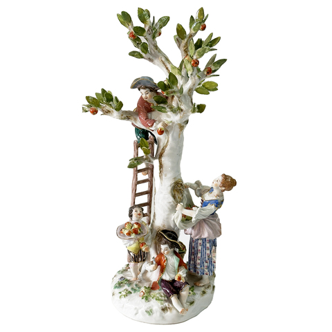 Кендлер И. Урожай Яблок. MEISSEN (Мейсен). Фарфор. Дрезден, 1753 г. (модель); 1930-е