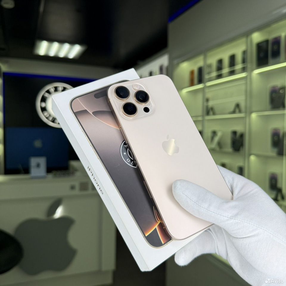 iPhone 16 Pro Max, 512 ГБ, SIM + eSIM, б/у Original