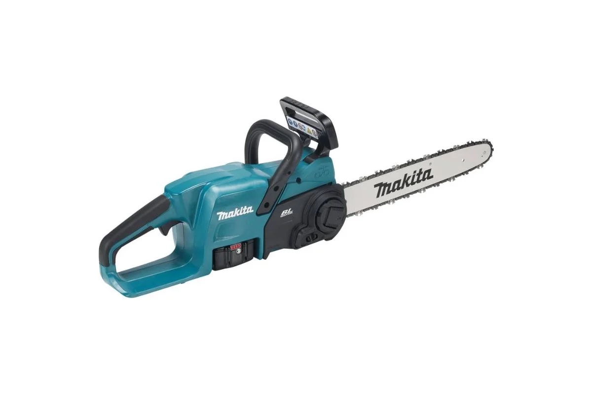 Аккумуляторная цепная пила Makita 18 В, 30 см, 7.7 м/с, с АКБ 5 Ач и ЗУ DUC307RT