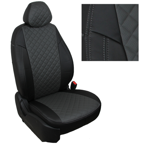 Авточехлы Hyundai Santa Fe III c 12г.