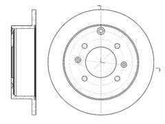Диск тормозной G-brake  GR-01637