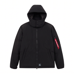 Парка Alpha Industries Hamilton Relaxed Fit Puffer Black (Черная)