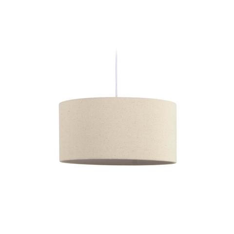 Фото: Льняной плафон Nazli для потолочного светильника  бежевый Ø 40 см - основной вид