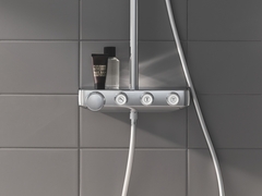 Душевая система с термостатом для настенного монтажа, GROHE Euphoria SmartControl System 310 Duo, хром, (26507000)