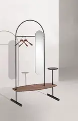 Вешалка ARCO Black/Walnut